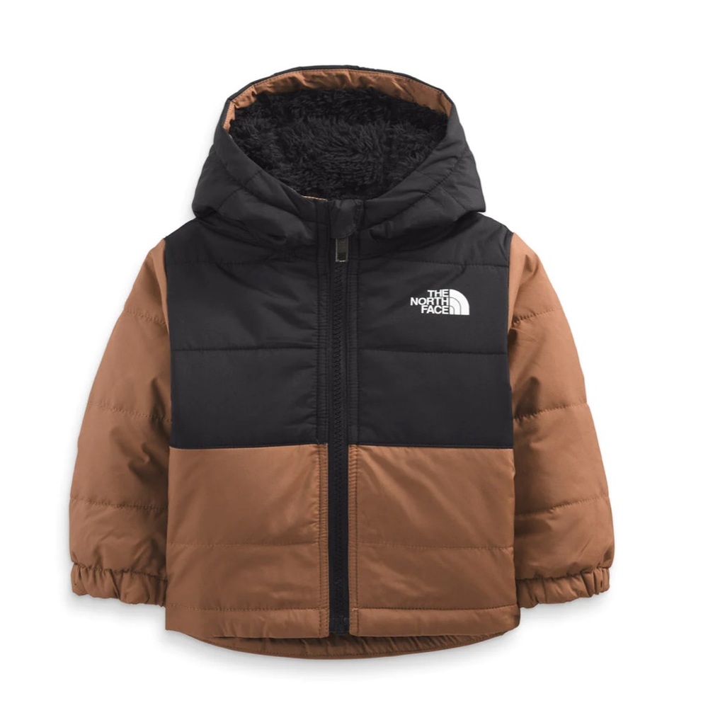 EUC North Face Baby Reversible Mt Chimbo Full-Zip Hooded Jacket 3-6 months